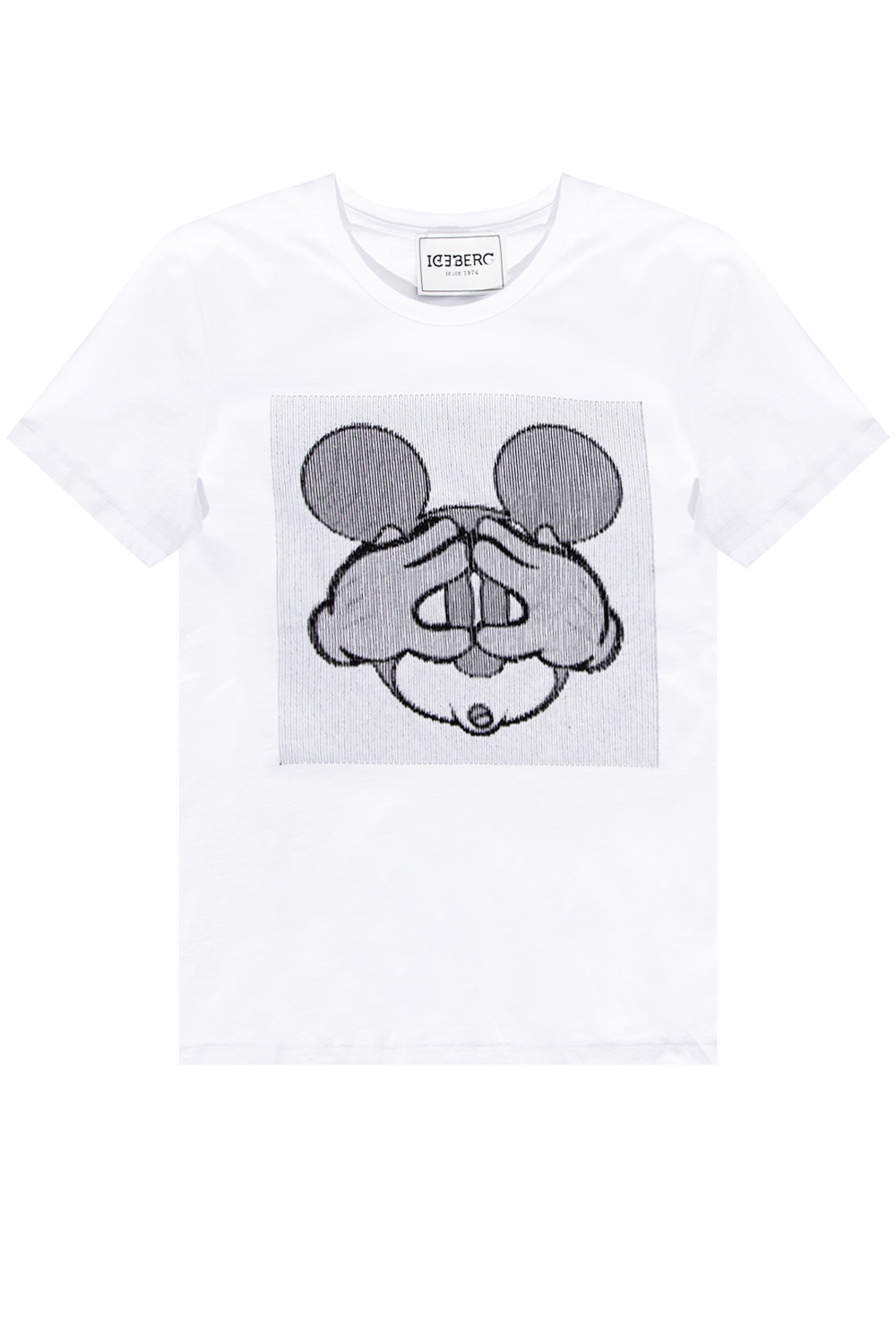 Iceberg T-shirt con stampa Teddy Bear Blu